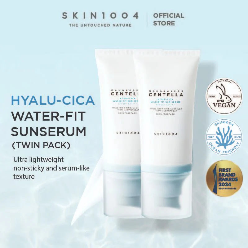 Twin Pack Protector Solar Hyalu-Cica Water-Fit Sun Serum (2x50ml)